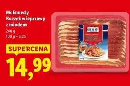 Lidl Boczek wędzony z miodem Mcennedy oferta