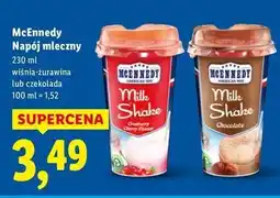 Lidl Shake mleczny czekolada Mcennedy oferta