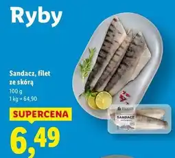 Lidl Sandacz filet ze skórą Seamor oferta