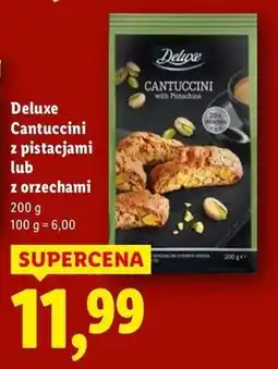 Lidl Ciastka cantuccini z orzechami Deluxe (Schwarz) oferta