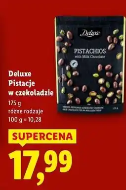Lidl Pistacje w czekoladzie mlecznej Deluxe (Schwarz) oferta