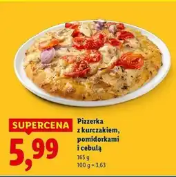 Lidl Pizzerka z kurczakiem, pomidorkami i cebulą oferta