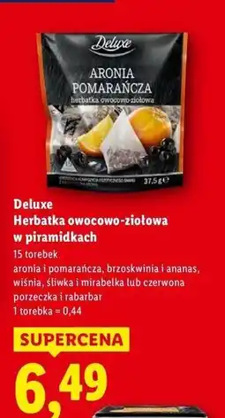 Lidl Herbata aronia - pomarańcza Deluxe (Schwarz) oferta