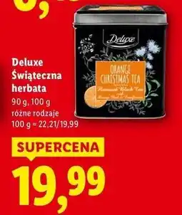 Lidl Herbata orange christmas tea Deluxe (Schwarz) oferta