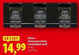 Lidl Zestaw pasztetów wieprzowych z dodatkiem trufli Deluxe (Schwarz) oferta