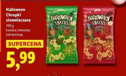 Lidl Chrupki ketchup Halloween oferta