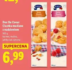 Lidl Ciastka morelowe Duc De Coeur oferta