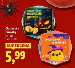 Lidl Ciasteczka z wróżbą oferta