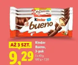 Lidl Baton Kinder Bueno oferta