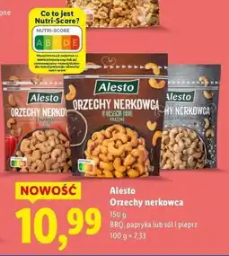 Lidl Orzechy nerkowca bbq Alesto oferta