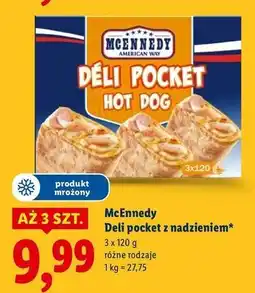 Lidl Deli pocket burger Mcennedy oferta