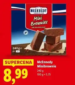 Lidl Ciastka minibrownies Mcennedy oferta