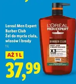 Lidl Żel pod prysznic L'oreal Men Expert Barber Club oferta