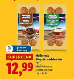 Lidl Klopsiki nadziewane śmietanka Mcennedy oferta
