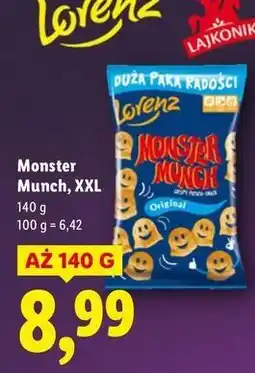Lidl Chrupki Lorenz Monster Munch oferta