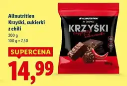 Lidl Cukierki krzyśki Allnutrition oferta