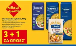 Lidl Makaron krajanka 5-jajeczny z jaj wolnego wybiegu Lubella oferta