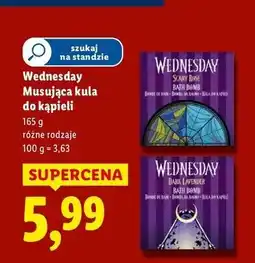 Lidl Kula do kąpieli dark lavender wednesday oferta