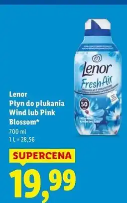 Lidl Płyn do płukania pink blossom Lenor Fresh Air Effect oferta