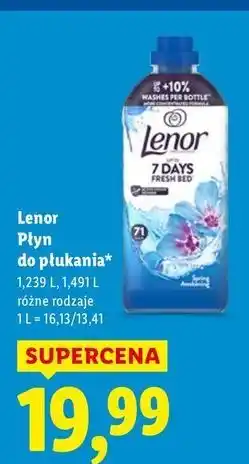 Lidl Płyn do płukania spring awakening Lenor oferta
