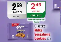 Eurocash Ciastko: Milka Sensations Cookies oferta
