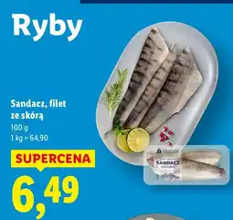 Lidl Sandacz filet ze skórą Lidl oferta