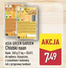 ALDI Chlebek naan Asia Green Garden oferta