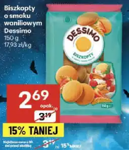 Delikatesy Centrum Biszkopty o smaku waniliowym Dessimo oferta