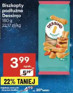 Delikatesy Centrum Biszkopty podłużne Dessimo oferta