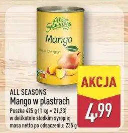 ALDI Mango w plastrach All Seasons oferta