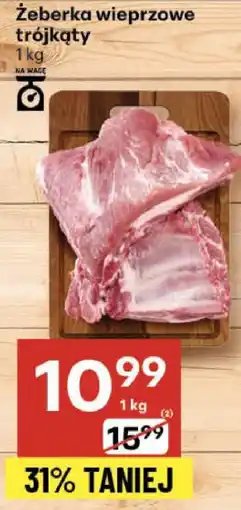 Delikatesy Centrum Żeberka wieprzowe trójkąty Delikatesy Centrum oferta