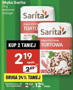 Delikatesy Centrum Mąka pszenna tortowa Sarita oferta