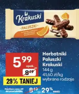 Delikatesy Centrum Herbatniki Paluszki Krakuski oferta