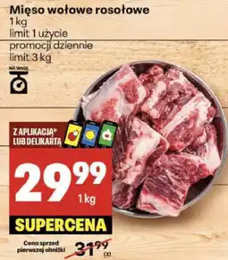 Delikatesy Centrum Mięso wołowe rosołowe Delikatesy Centrum oferta