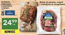 Delikatesy Centrum Karkówka wieprzowa z czosnkiem i ziołami MORLINY oferta