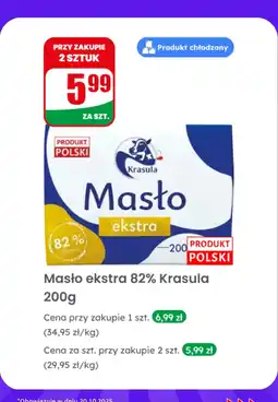 Dino Masło ekstra 82% Krasula oferta
