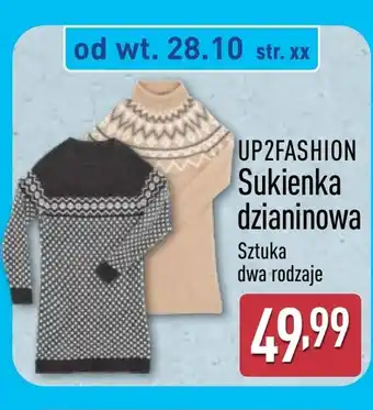 Sukienka dzianinowa Up2Fashion