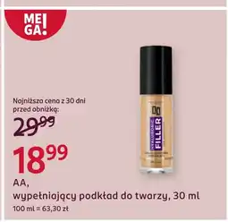 Rossmann Podkład do twarzy AA oferta