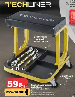 Netto Siedzisko warsztatowe Techliner oferta