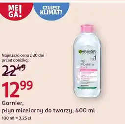 Rossmann Płyn micelarny Garnier oferta