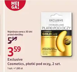 Rossmann Płatki pod oczy Exclusive oferta