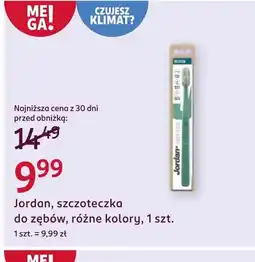 Rossmann Szczoteczka do zębów Jordan oferta