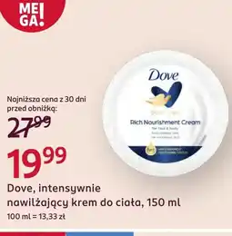 Rossmann Krem nawilżający Dove oferta