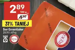 Delikatesy Centrum Ser Ementaler Ryki oferta