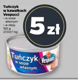 Netto Tuńczyk w kawałkach Vespucci oferta