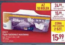 ALDI Papier toaletowy Kokett oferta