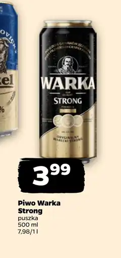 Netto Piwo Warka Strong oferta