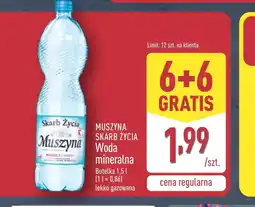 ALDI Woda mineralna Muszyna oferta