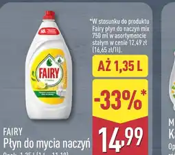 ALDI Płyn do naczyń Fairy oferta