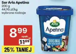 Delikatesy Centrum Ser Arla Apetina różne rodzaje oferta